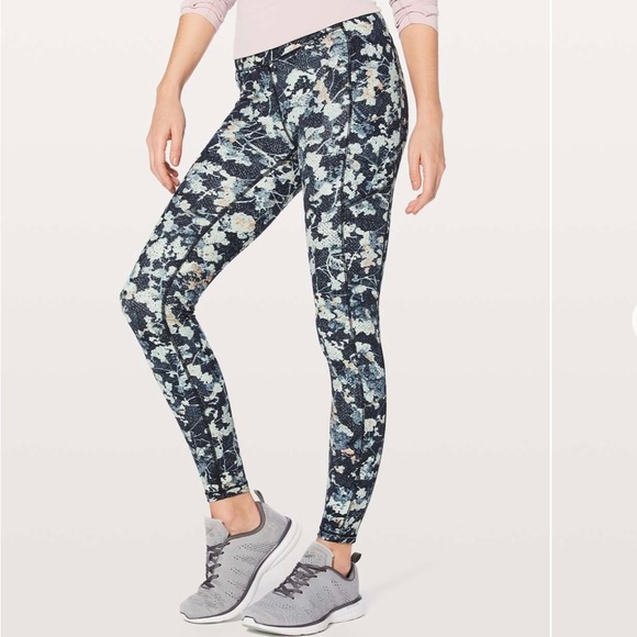 Lululemon"Speed Up Tight * Full-On Luxtreme 28" Spring Bloom Multi ... - Picture 9 of 16